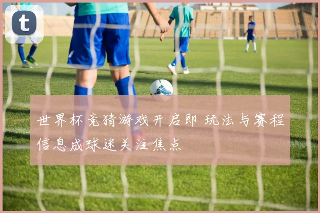 世界杯竞猜游戏开启即 玩法与赛程信息成球迷关注焦点