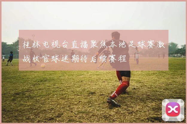 桂林电视台直播聚焦本地足球赛激战收官球迷期待后续赛程